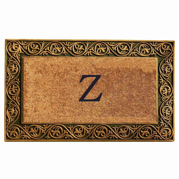Calloway Mills Door Mat, Gold, Black, Natural, 18 in W x 30 in L 10001GOLDZ - main